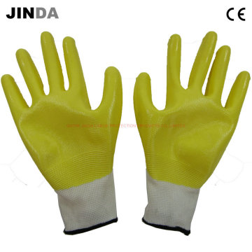 Nh001 Nitrile Half Coated Protective Gloves